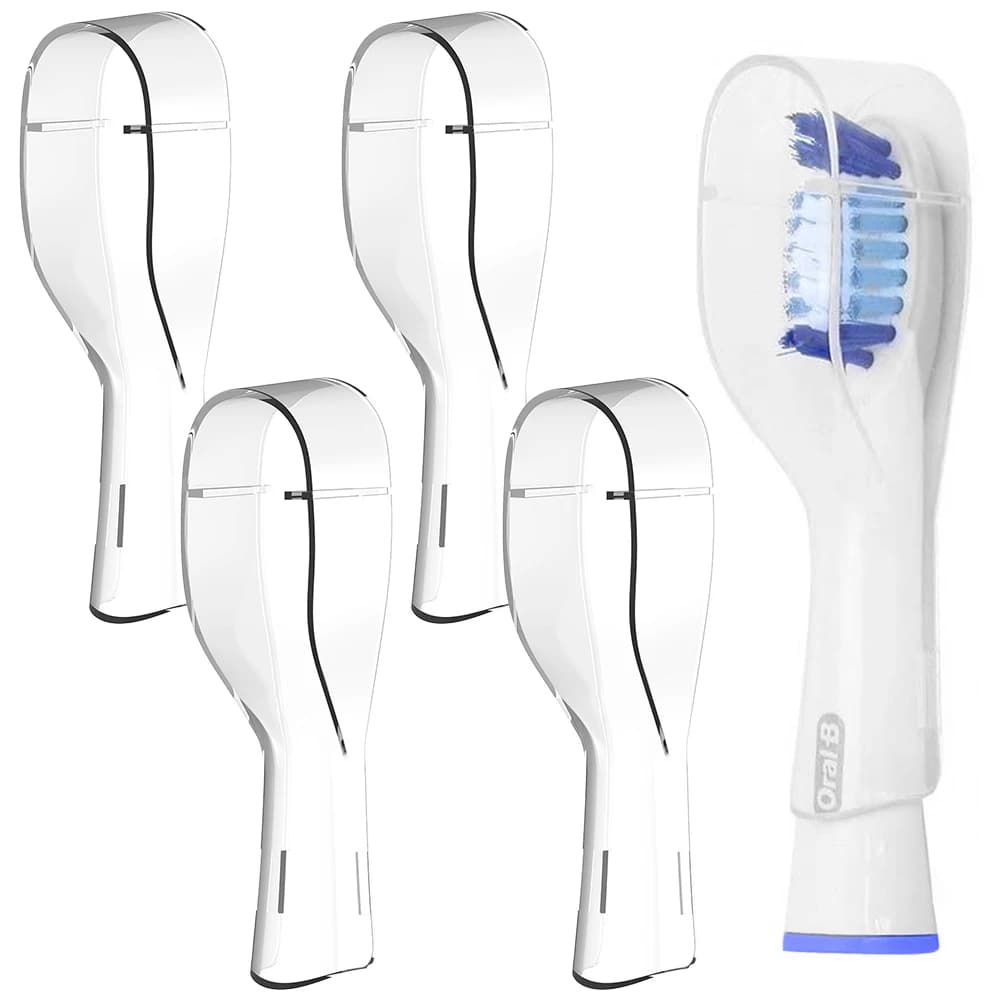 Compatible with Oral B long head electric toothbrush heads, dust cover, protective cap for Oral B long toothbrush heads