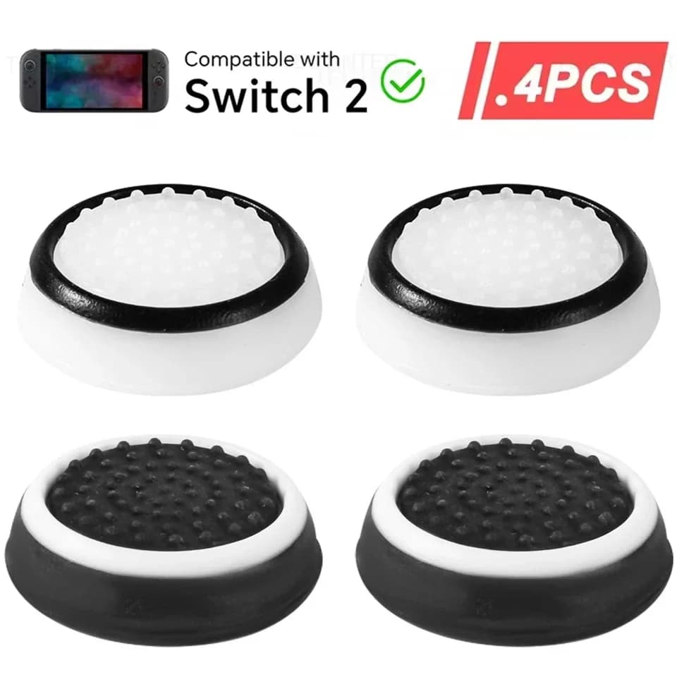 2/4 pezzi in silicone levetta joystick grip caps per controller PS5/PS4/PS3 per Steam Deck/Xbox One/Xbox 360 gamepad accessori
