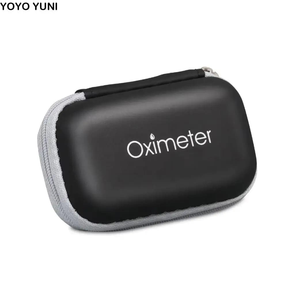 Hard Case for EVA Pulse Oxymeter, Hinge Protective Box, Pulse Oxymeter Bag with fingertips, Strong Space, Portable