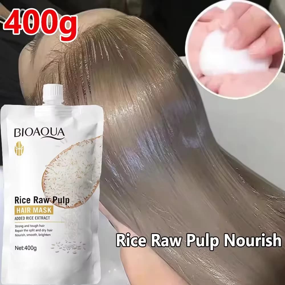 10/30/50/100/400g Magic Keratin Hair Mask 5 seconds Repair damaged crepe hair Soft smooth shiny Hydrating Rice Hair Care