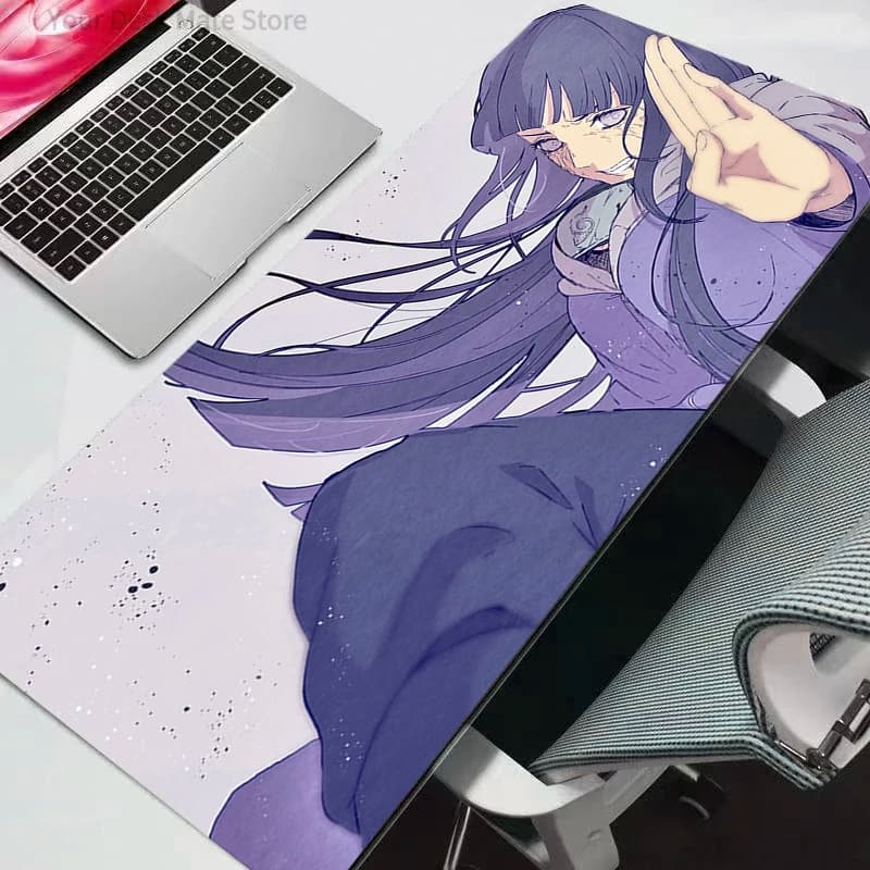Tappetino per mouse Naruto Anime Gamer Large XXL Tablet Varmilo Keyboard Carpet Kawaii Accessori da gioco Tappetino per mouse durevole anime