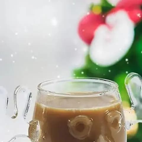 1/2/3PCS Di Natale Alce Tazza di Vetro 8 Oz Latte Alce Tazza Di Natale Testa di Renna Birra Tazza di Acqua di Natale Festa di Natale Drinkware regali