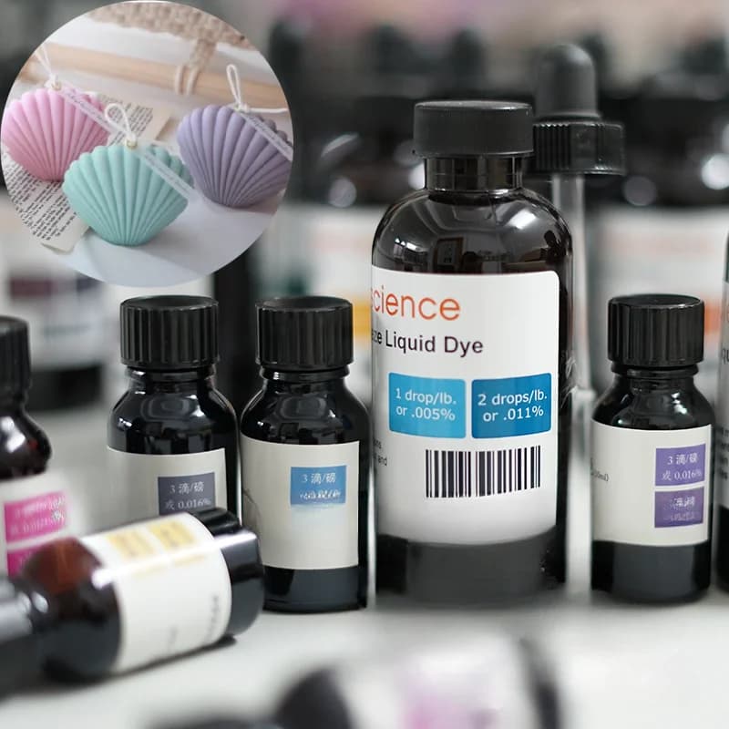 10ml/bottiglia candela profumata pigmento concentrato liquido fai da te modellazione creativa decorazione candela/foglio di cera pigmento speciale