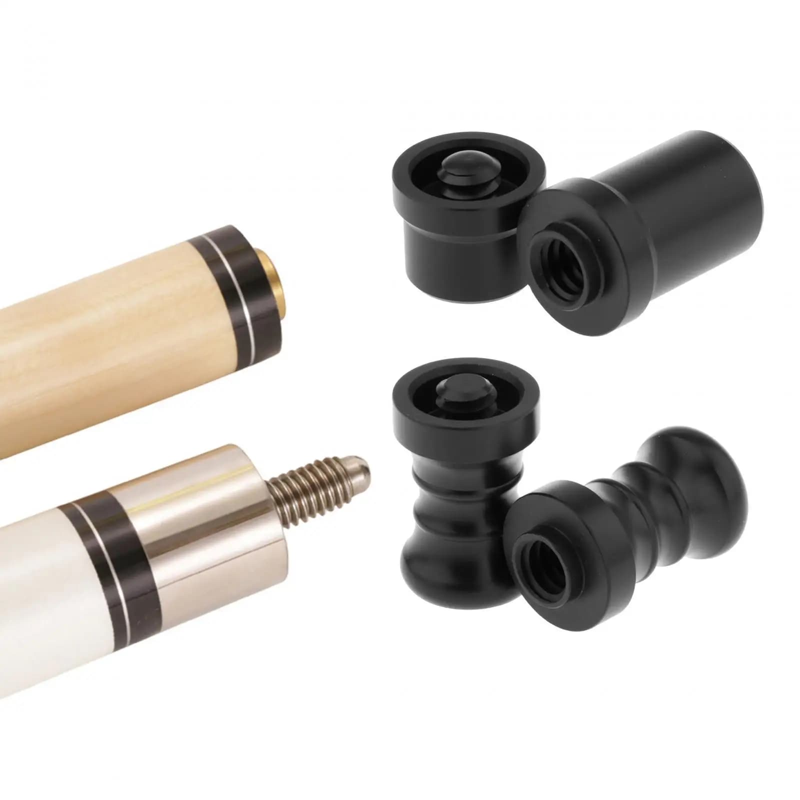 Protective Cue Tips Care Tool ABS Joint Cap Pool Cue Accessory for Billiard Stick Maintenance and Snooker Equipment