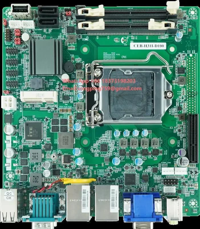Scheda Madre per Server Desktop Serie Controllo Industriale Ennoconn CEB-H311-D100 Disponibile