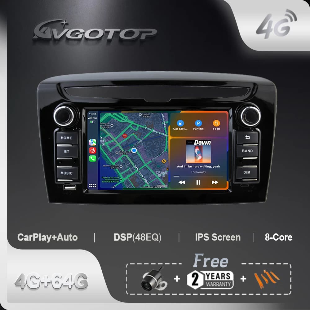 Android 15 Autoradio Multimediale per LANCIA YPSILON 2012 2014 2016 2018 2020 Wireless Carplay 4G Wifi GPS DSP UI tema Stereo