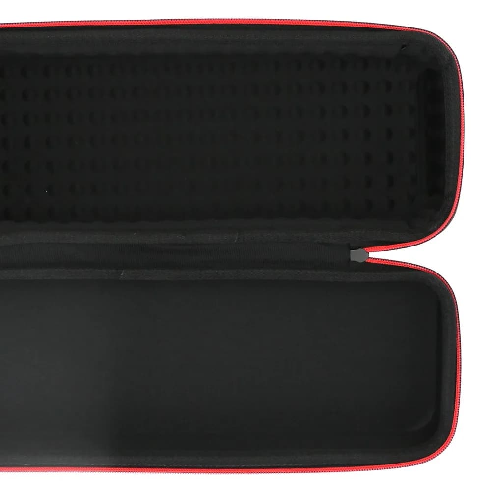 EVA Plastic Hair Tool Storage Bag Portable Shockproof Hair Straightener Storage Bag With Handle Black