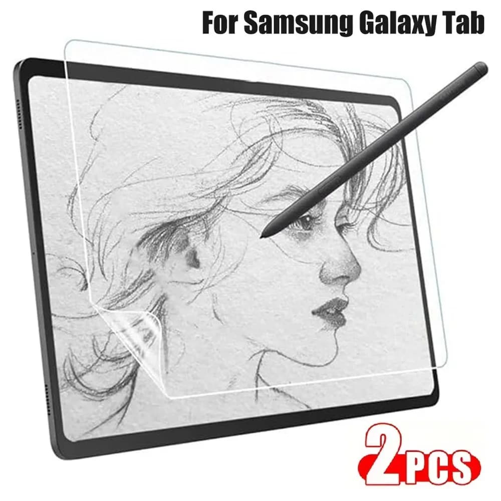 2 Pezzi Pellicola Protettiva per Schermo con Sensazione di Scrittura su Carta per Samsung Galaxy Tab S8 S10 Ultra S7 S9 FE S6 Lite A11 Plus A8 A9