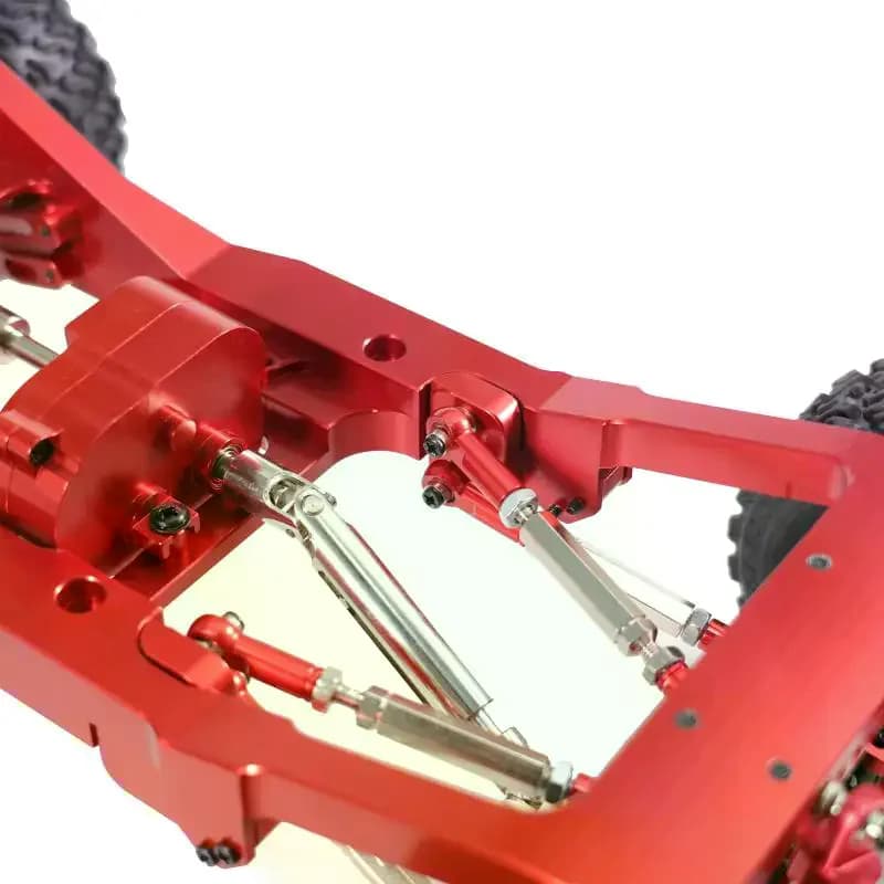 Set di staffe di conversione a 4 bracci per asse posteriore serie MN82 per modelli di auto RC, accessori di modifica per pickup RC LC79