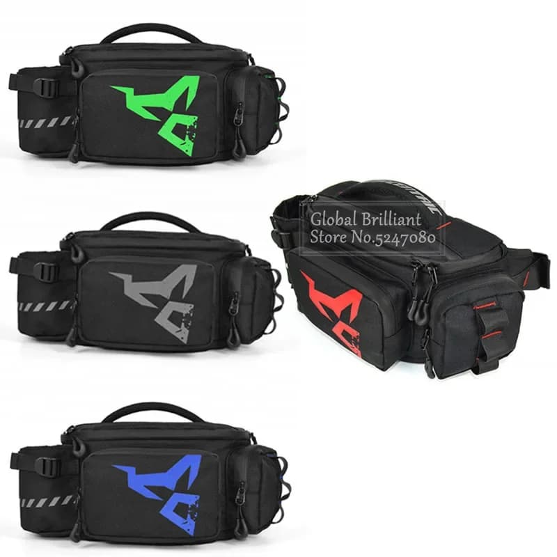 Waterproof Motorcycle Bag Multifunction Waist Bag Light-weight Men Motocross Riding Cycling Fashion Hiking Outdoor Shoulder Bag