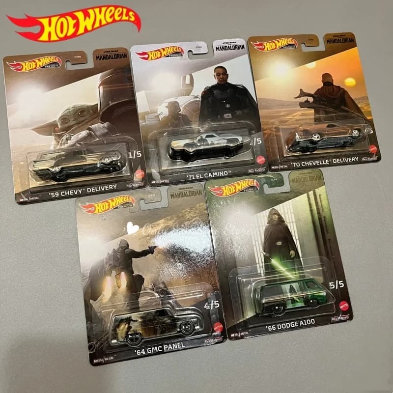 Hot Wheels Mandalorian Star Wars pressofusione modello di auto in lega scala 1:64 veicolo da collezione cultura pop DLB45T