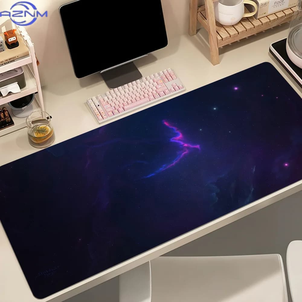 Space Universe Galaxy Nebula Mouse Pad Non-slip Thickened MousePad Student Gaming Cushion Large Writing Lockedge Office