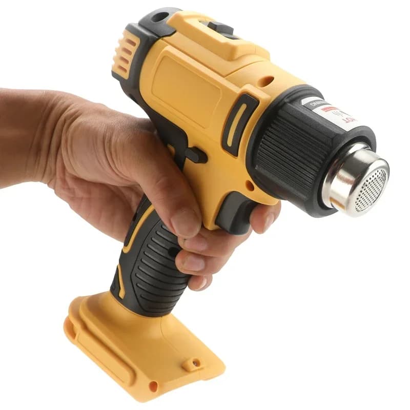 Pistola termica ricaricabile Dewey con batteria al litio, piccola pistola per saldatura plastica senza fili, ad alta potenza, portatile, termoretraibile