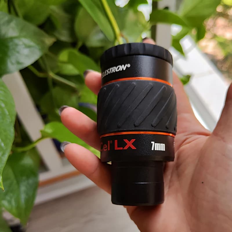 Celestron X-Cel LX Obiettivo telescopico da 7 mm Oculare grandangolare da 60 gradi Accessorio telescopio completamente rivestito HD per 1,25 pollici
