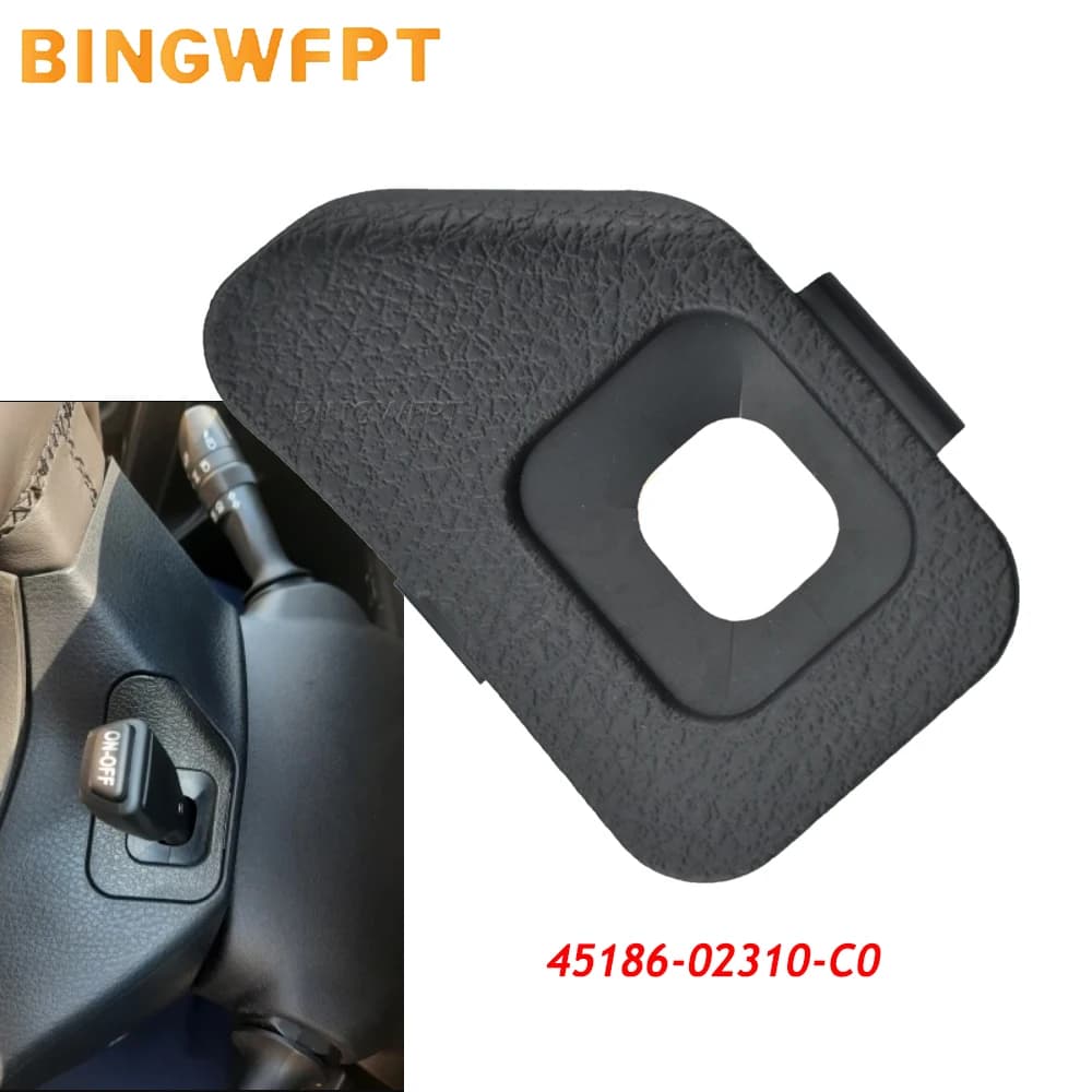 Nuova copertura per interruttore cruise control per Toyota Corolla 2014 RAV4 2013-2015 84632-34011 Copertura volante 45186-0R030