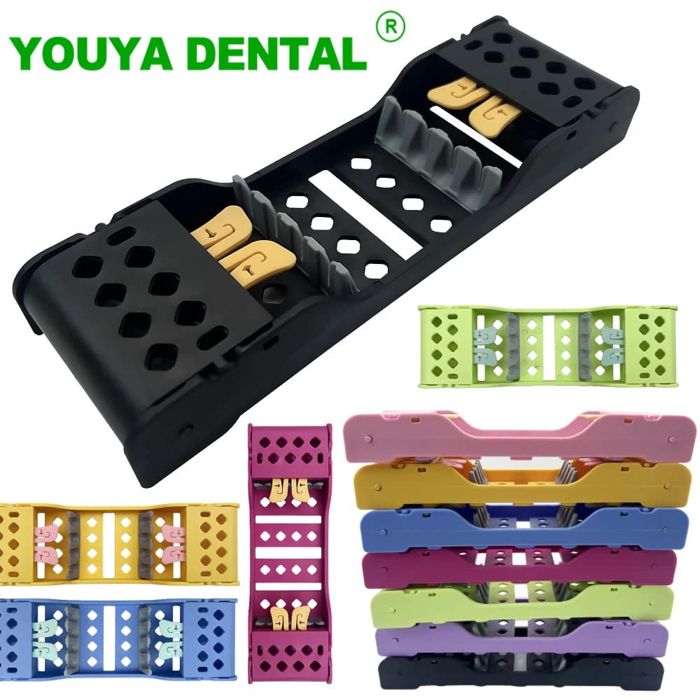 4 Slot Deterilization Box Dentale Disinfection Plastic Positioning Case Rack Tray Holder Dentist Dentist Odontoiatria Laboratory Tools