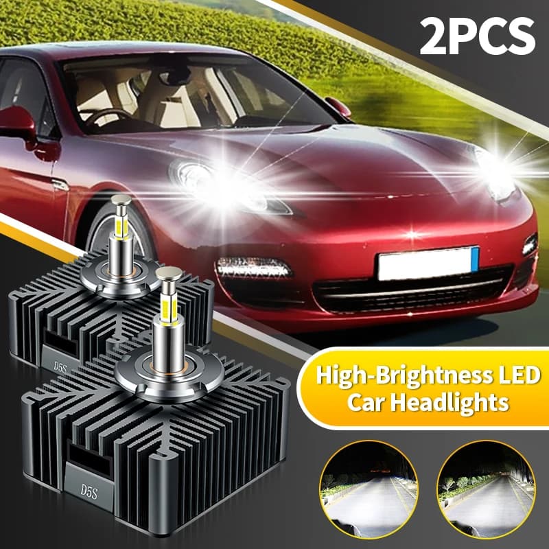 2 Pezzi Fari Auto LED 360 D1S D3S HID Serie D D1R D3R Canbus CSP Mini 1:1 70W 6000K Lampade Auto