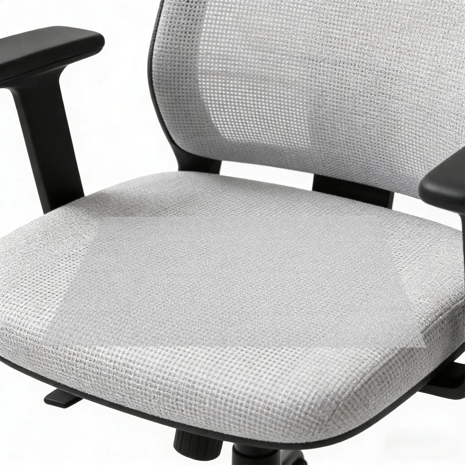 Sedia da Ufficio Ergonomica con Tappetino in Rete Antiscivolo, Cuscino Traspirante Antiscivolo, Protezione per Sedia da Ufficio, Comfort Duraturo