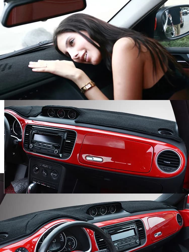 Per Volkswagen VW Beetle A5 GP 5C1 5C7 5C2 5C8 2011-2022 Dash Zerbino Cruscotto Copertura Cruscotto Isolamento Protezione Solare Pad