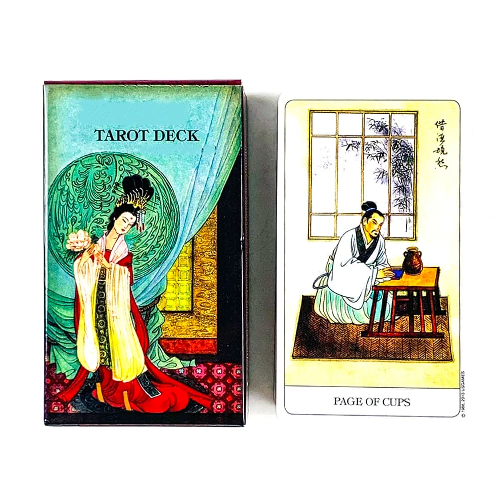 Nuove carte dei tarocchi A 78 Mazzo Oracle Visioni inglesi Divinazione Edition Borad Giochi di gioco, Gioco di vacanze Gioco di carte per riunioni di famiglia