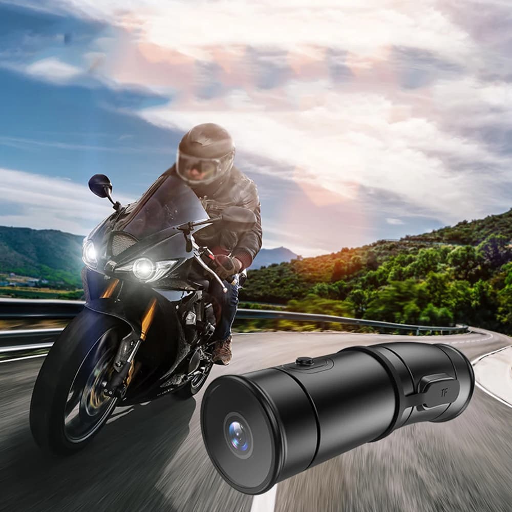 Dash Cam for Wi-Fi 4K HD bike helmet and waterproof camera for bicycle driving