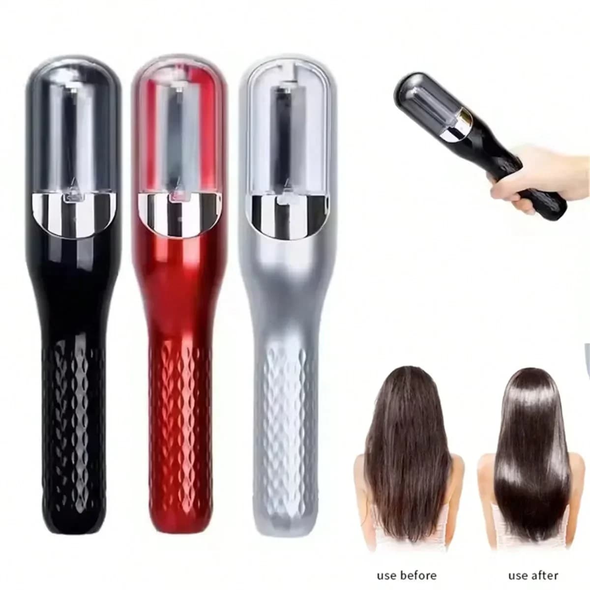 Cutting tools for multifunction beauty haircuts for women Automatic device for removing double tips comb to smooth Various tools for hair care