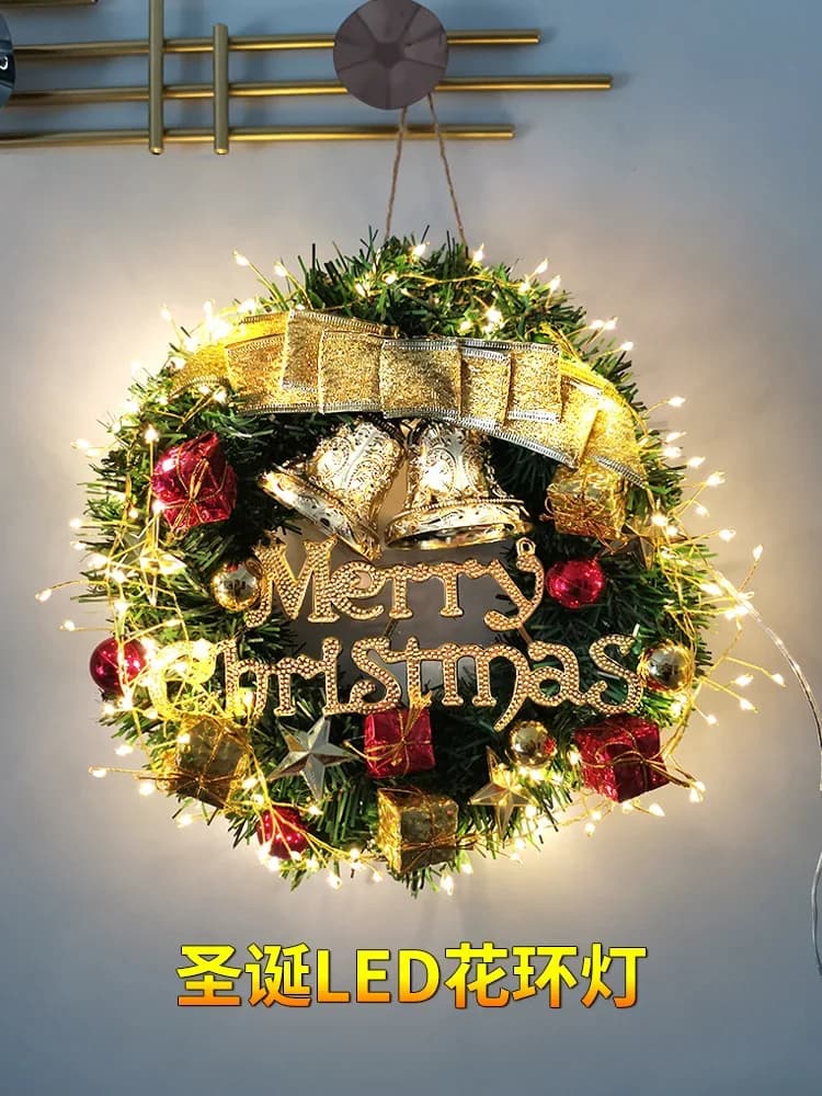 Ornamenti per ghirlande di Natale Luci per albero di Natale Stringhe Centro commerciale Vetrina per negozi Ornamenti per le vacanze