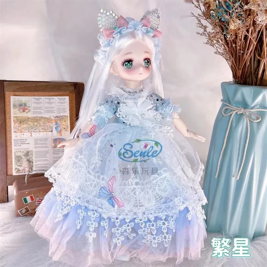 Bambola Kawaii 1/6 da 30 cm, graziosa bambola Blyth con corpo snodabile, bambole BJD alla moda con vestito, scarpe, parrucca, trucco, regalo per ragazze, Pullip.
