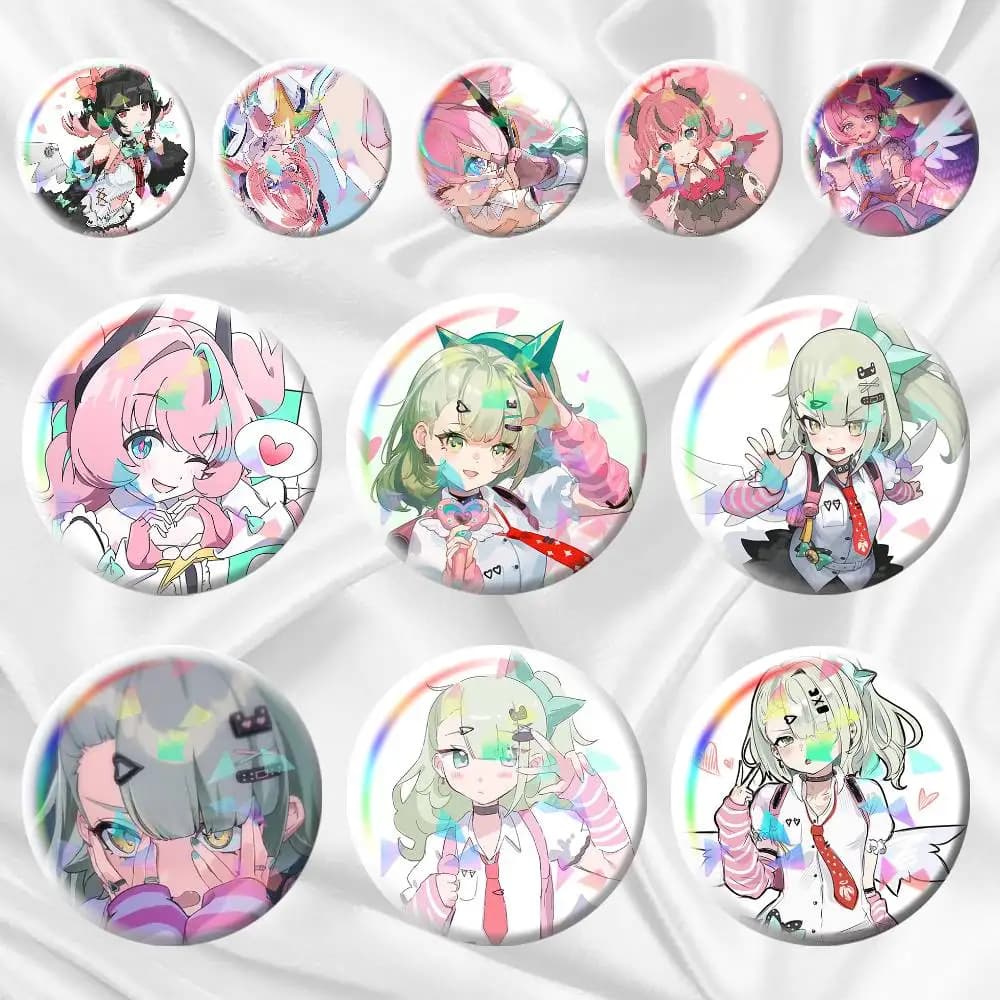 nangong yu Aria Sunna ZZZ zenless zone zero 75mm 44mm 25mm Brooch Backpack Hat Pins Accessories Toys Badge