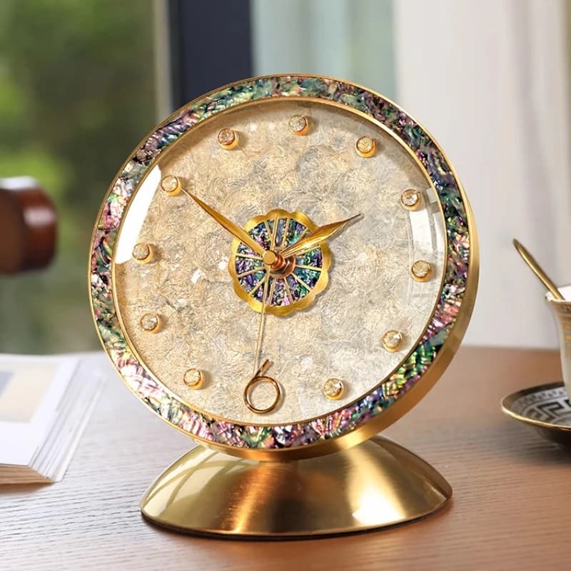 Orologio da tavolo Shell Orologio a pendolo da tavolo