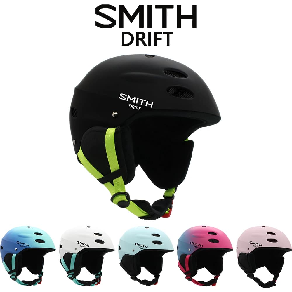 SMITH DRIFT Ski Helmet Half-covered Anti-impact Skiing Helmet For Adult Men Women Ski Skateboard Snowboard Safety Helmet Female