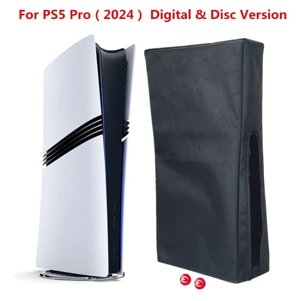 Copertura antipolvere per console PS5 Pro, custodia protettiva per PS 5 Pro Disc&Digital Edition, accessori per videogiochi