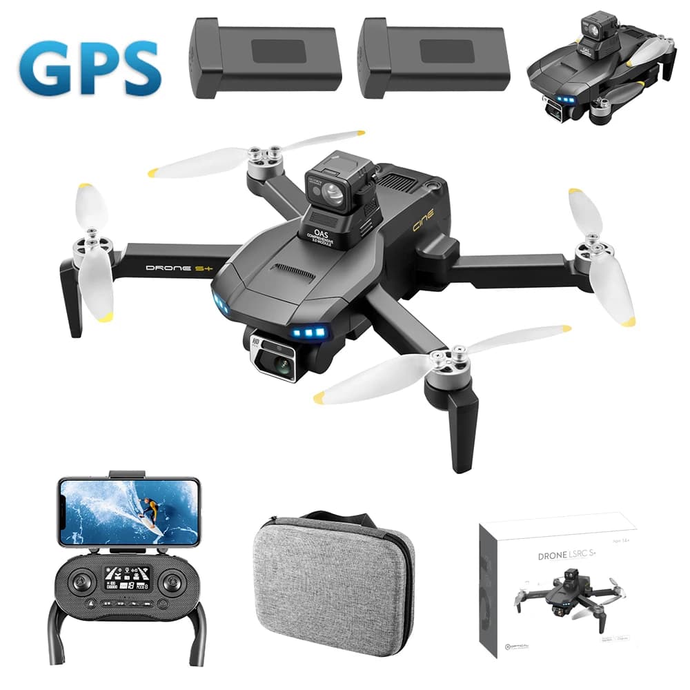 S + UAV GPS professionale HD antenna double shot omnidirezionale evitamento ostacoli UAV Halloween, ringraziamento, natale, regali