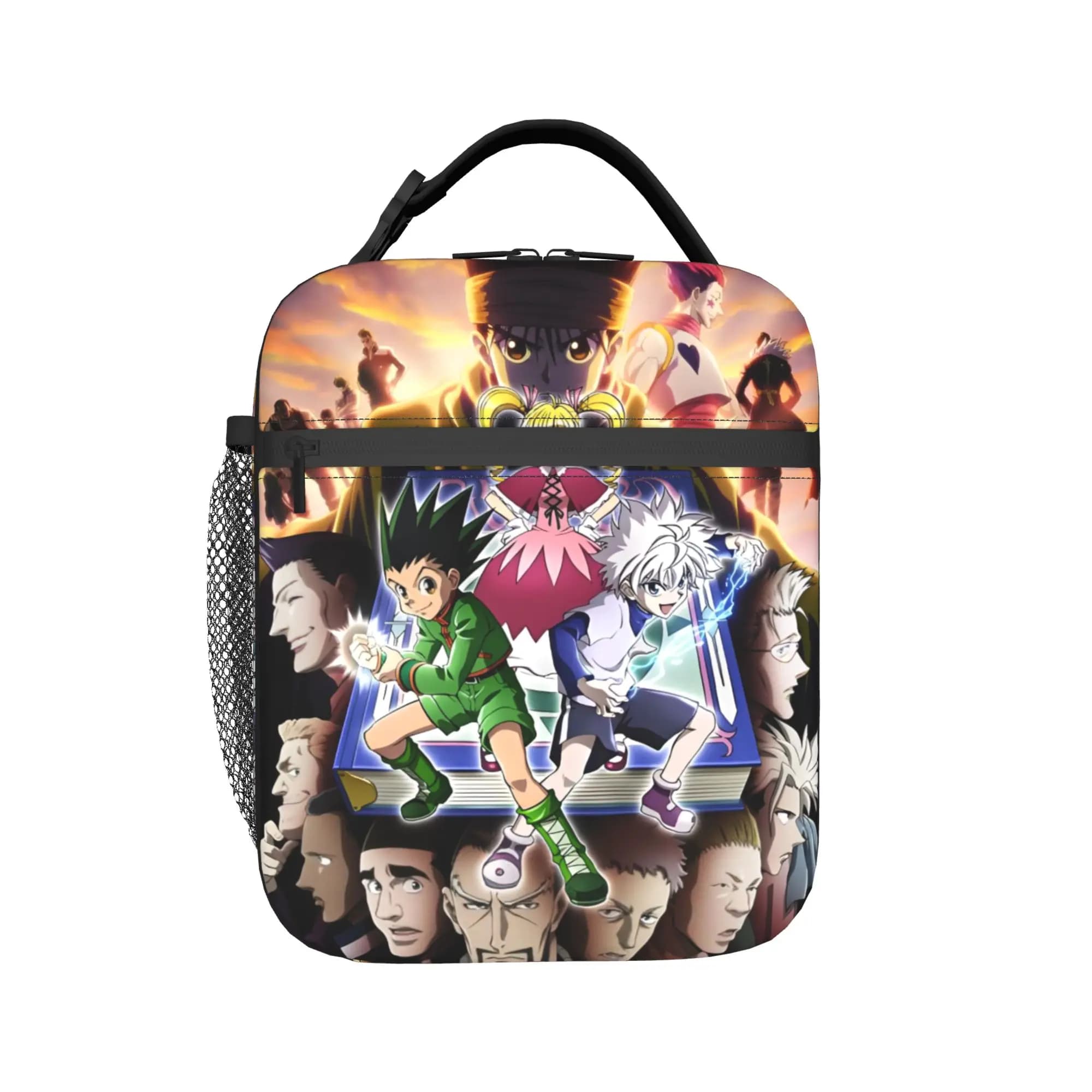 Custom H-Hunters x Thermal Insulated Lunch Bag Fantasy Battle Comics Resuable Lunch Container for School Office Outdoor Food Box