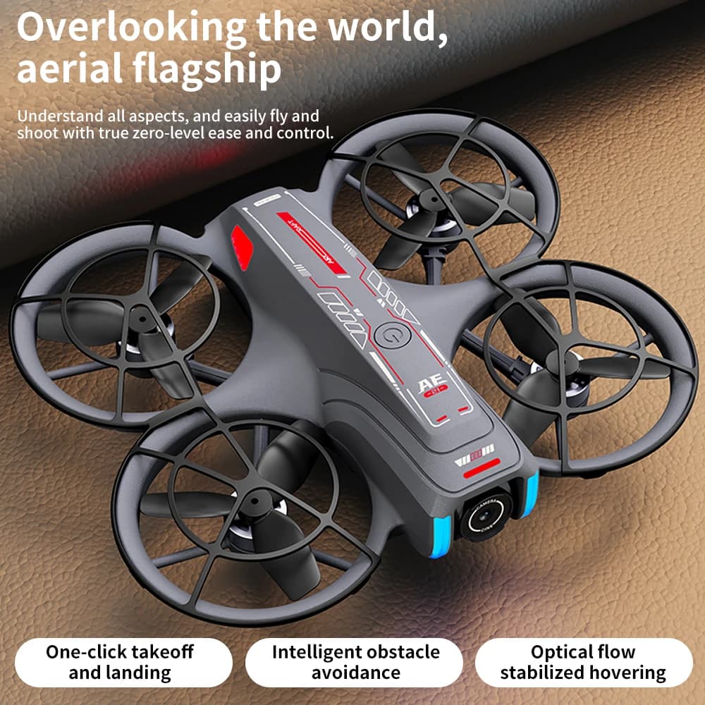 Drone AE21 with Revitalization System 360 ° Flip 3Level Flip 3Level Wind Resistance 90 ° Tilting camera for an improved flight experience