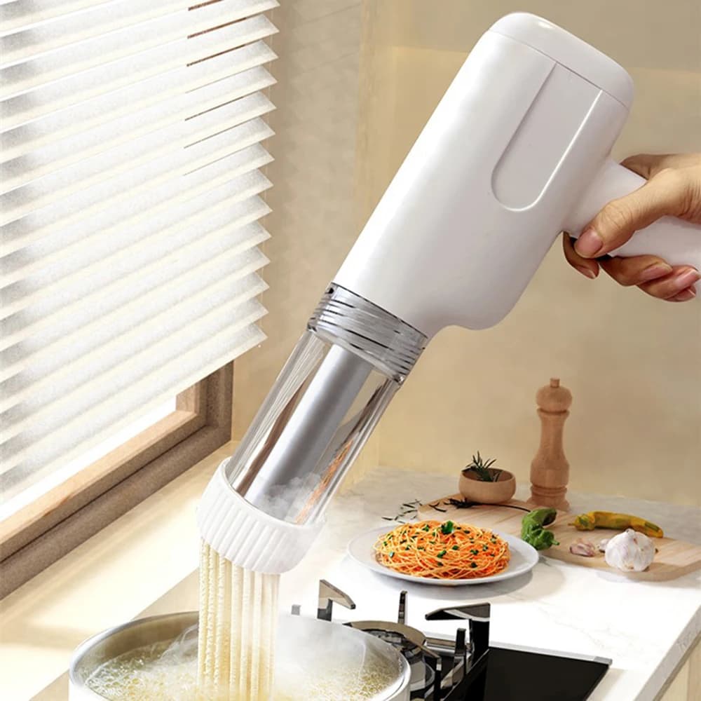 el hogar eléctrico inalámbrico del fabricante de pasta de la cocina de los pequeños alimentos de la prensa de masa inteligente de la máquina de fideos de mano 5 molde