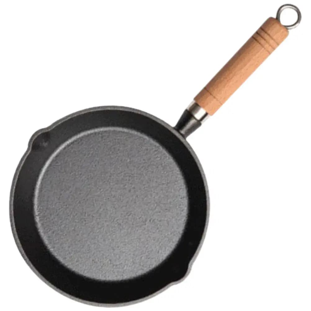 Padella Antiaderente Professionale per Pancake, Bistecche, Bacon, Uova, Colazione, Piastra Multifunzione Piatta, Piccola e Portatile per Cucina