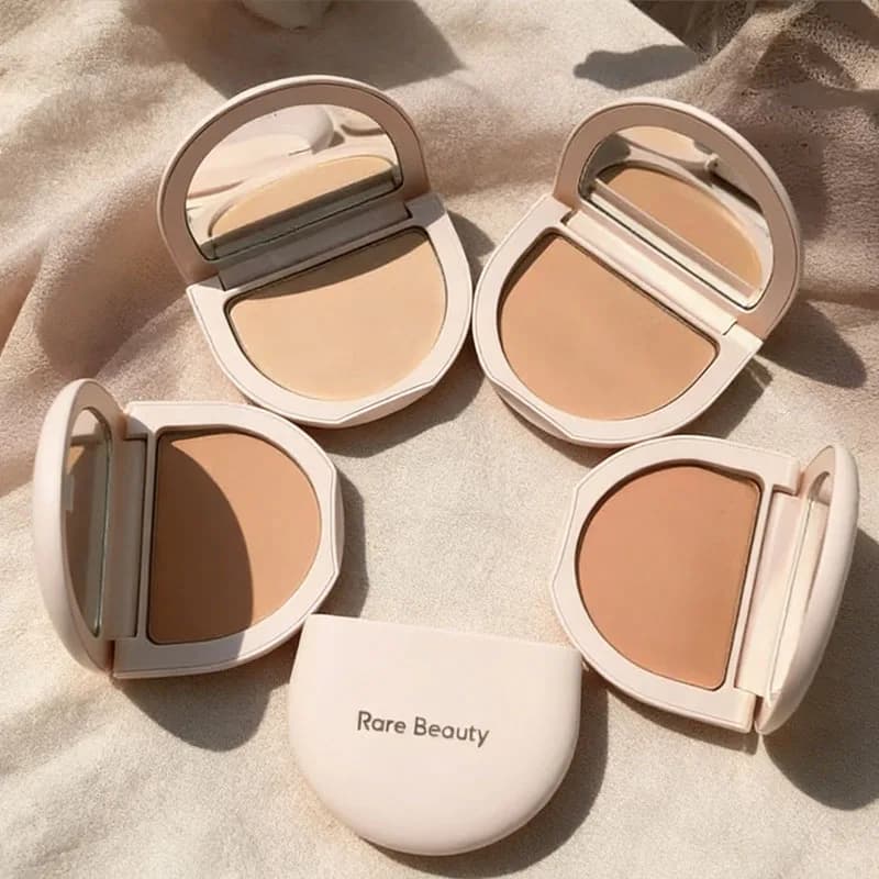 Fashion Rare Beauty Setting Powder, Cipria Fissante a Lunga Durata, Controllo Olio, Impermeabile, Cosmetici Viso Naturali, Crema Mani Idratante