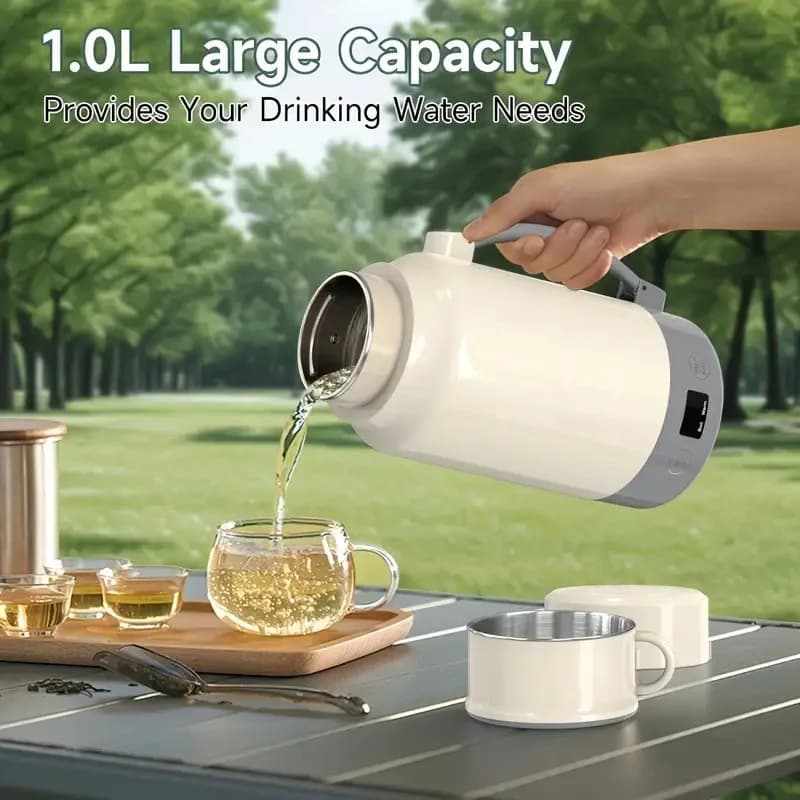Smart Digital Electric Kettle Portable Instant Heating Fast Hot Insulation Home Use in Hotel Stainless Steel Kettle