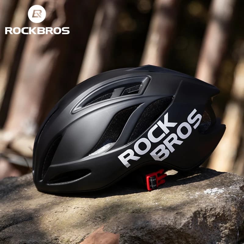 ROCKBROS Ultralight Cycling Helmet Safety protection modeled in whole breathable ventilation Bicycle helmet for road bike for woman man