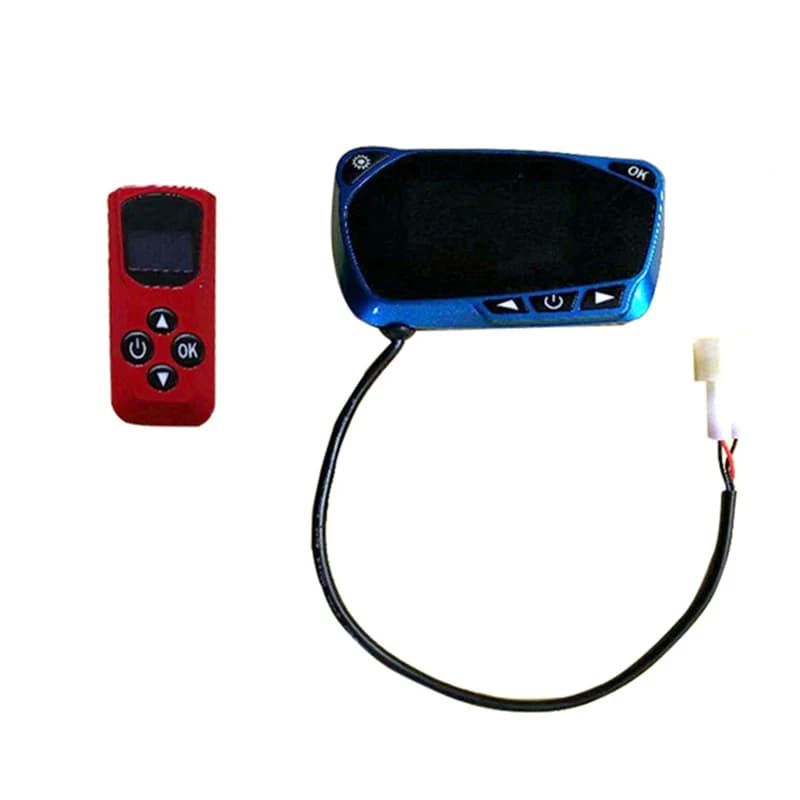 Riscaldatore d'aria diesel 5KW 12V con telecomando Set serbatoio carburante 10L per barca RV Bus Car Kit elettrico Vari veicoli