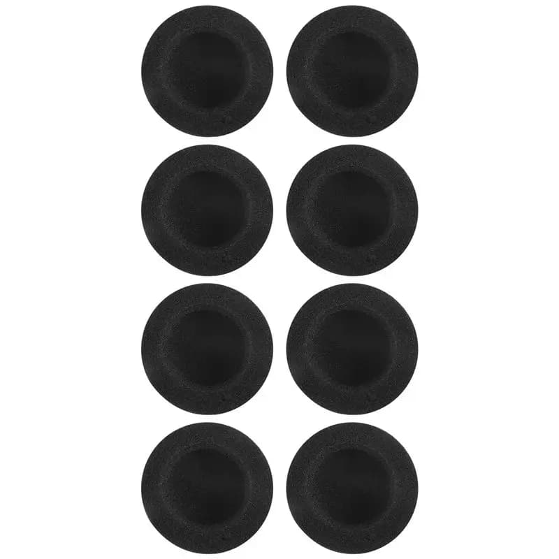 M09K 4 paia di coperture di ricambio per auricolari da 55 mm per cuffie nere