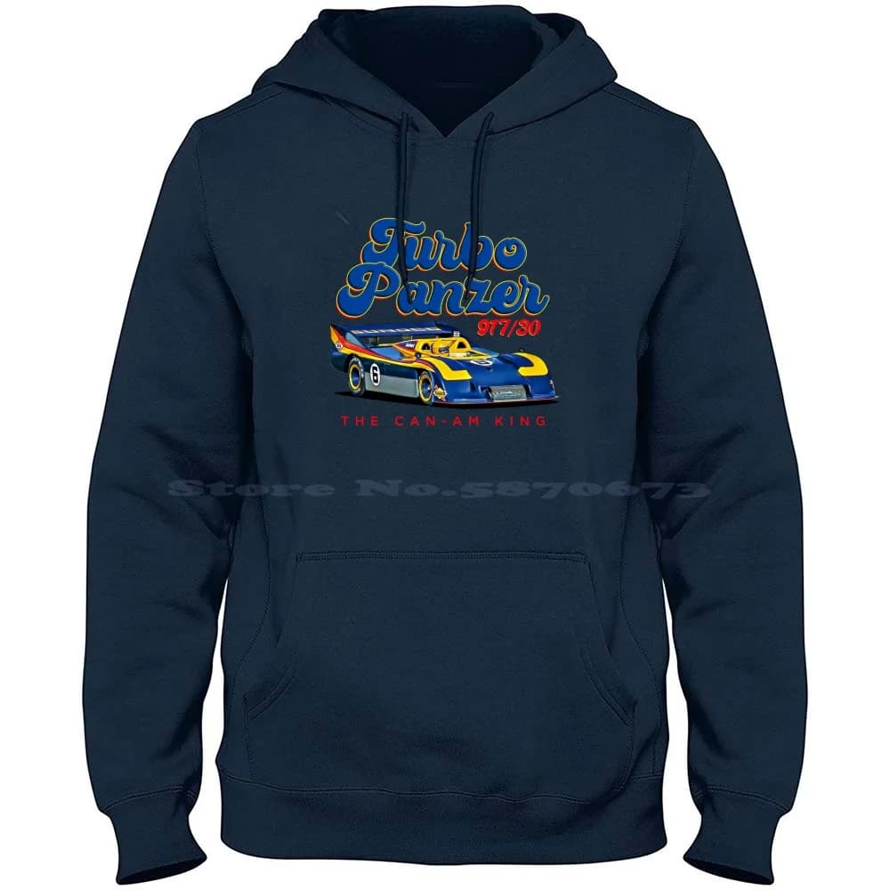 Turbo Panzer 917 Can-Am 70S Retro Style 100% cotone felpa con cappuccio T Shirt Muscle Car Sport Car Ken Miles Gplegend Richard Petty Carol