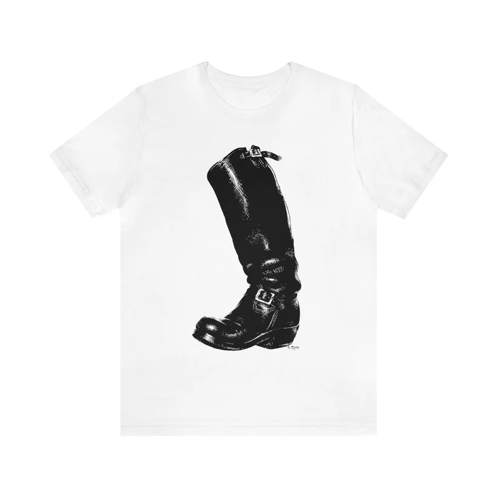 Boot by Bruce Rapp 1986 Leather Leatherman T shirt