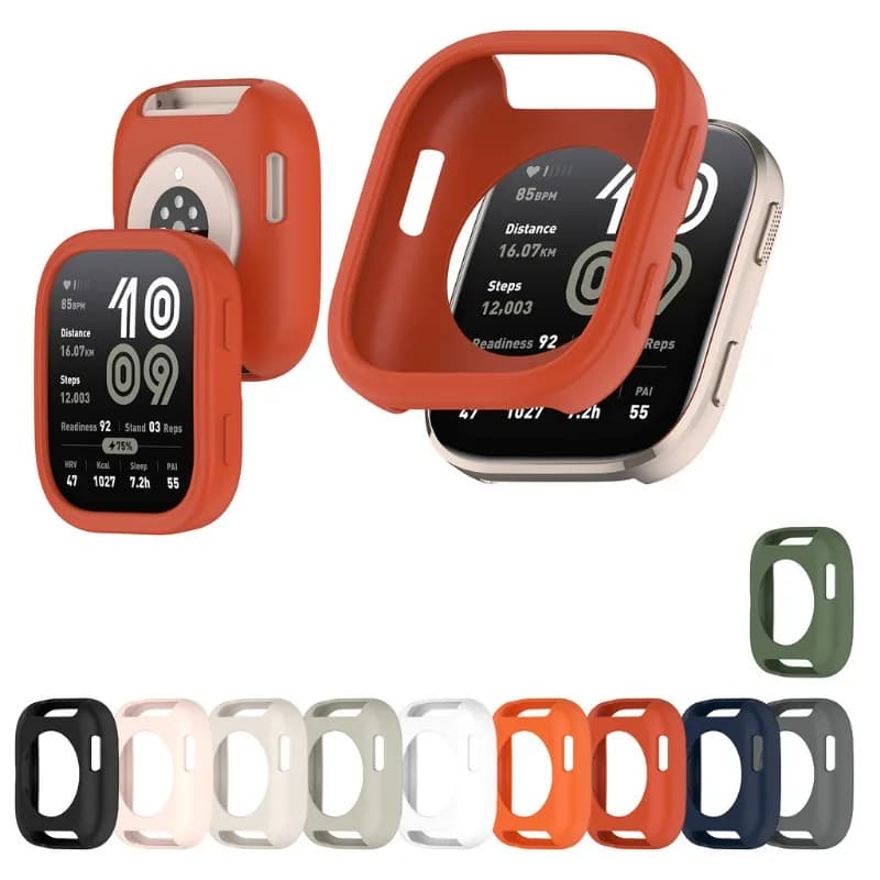 Macaron colors Soft TPU Case Cover For Huami Amazfit Bip 6 Bip6 (A2435)Slim Smart Watch Replacement shell