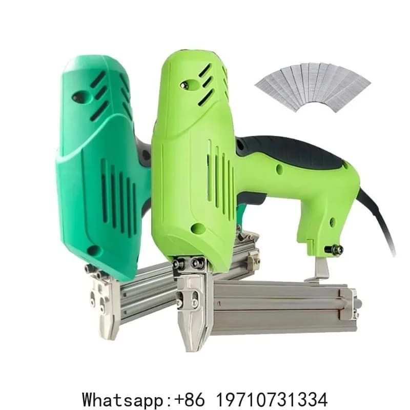Pistola sparachiodi elettrica 220V, graffatrice per legno, accessori per la lavorazione del legno, chiodi dritti F30