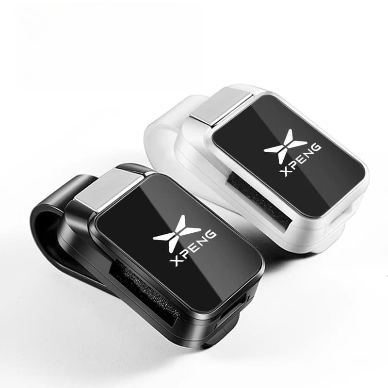 Per XPeng G3 P7 + P5 G9 X9 G6 MONA M03 Clip per occhiali per auto Visiera per auto creativa Occhiali Cornice per occhiali Clip per occhiali da sole Clip Strumenti