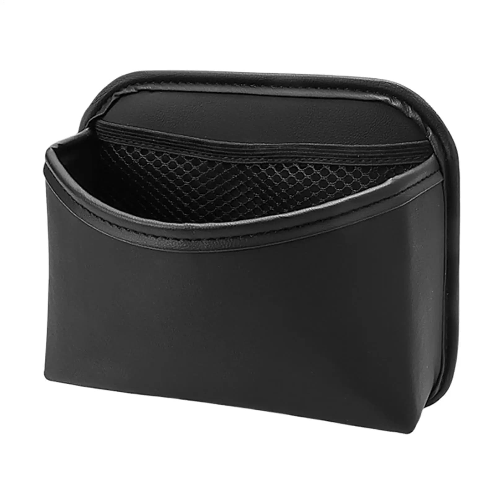 Car Seat Side Organizer PU Leather Coin Storage Car Seat Pocket for Truck SUV Automotive Camping Travel Road Trip Interior