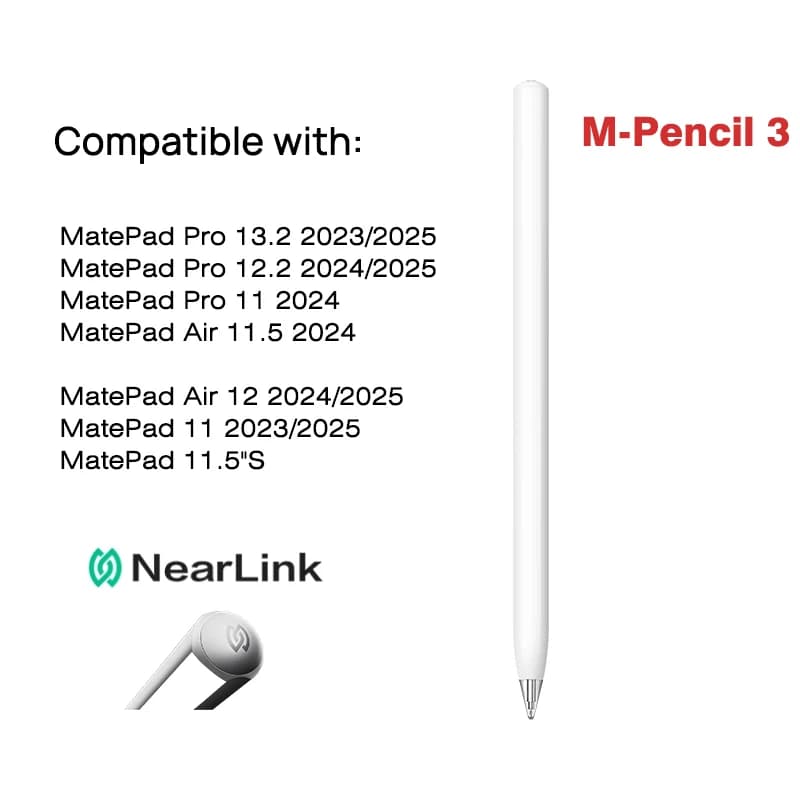 Penna stilo originale M-Pencil 2/3/Pro/Set Touch-pen NearLink per MatePad Edge/Mini/Pro13.2/12.2/Air/11.5s/11.5/10.4 Matebook E/14