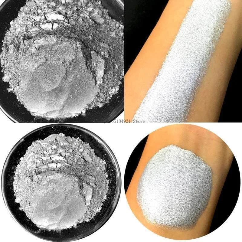 1kg Super Bright Aluminum Silver Powder Ultra-fine 3000 Mesh Water and Oil Compatible Paint Handicraft Buddha Statue Decoration